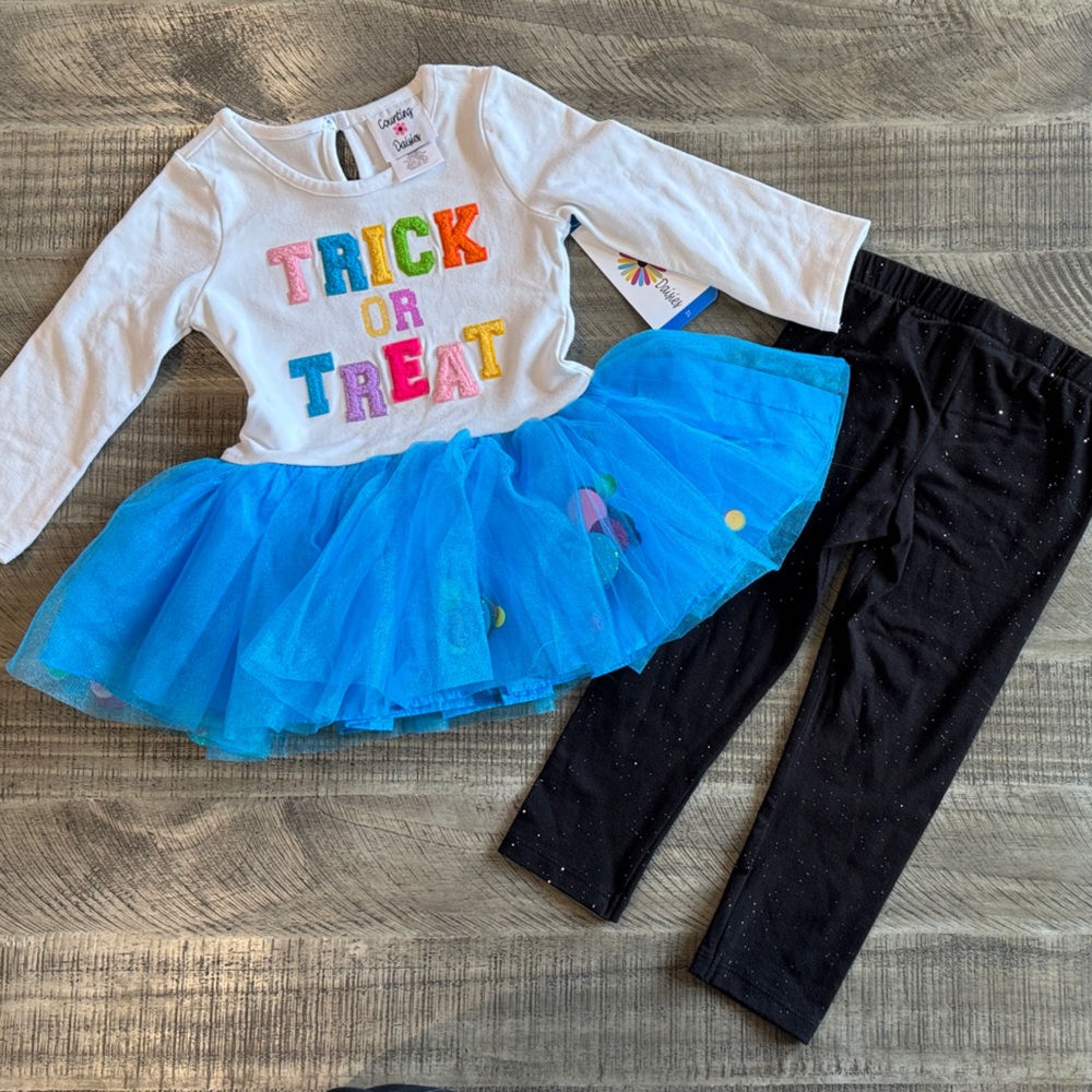 Colorful Trick or Treat Girls Set
